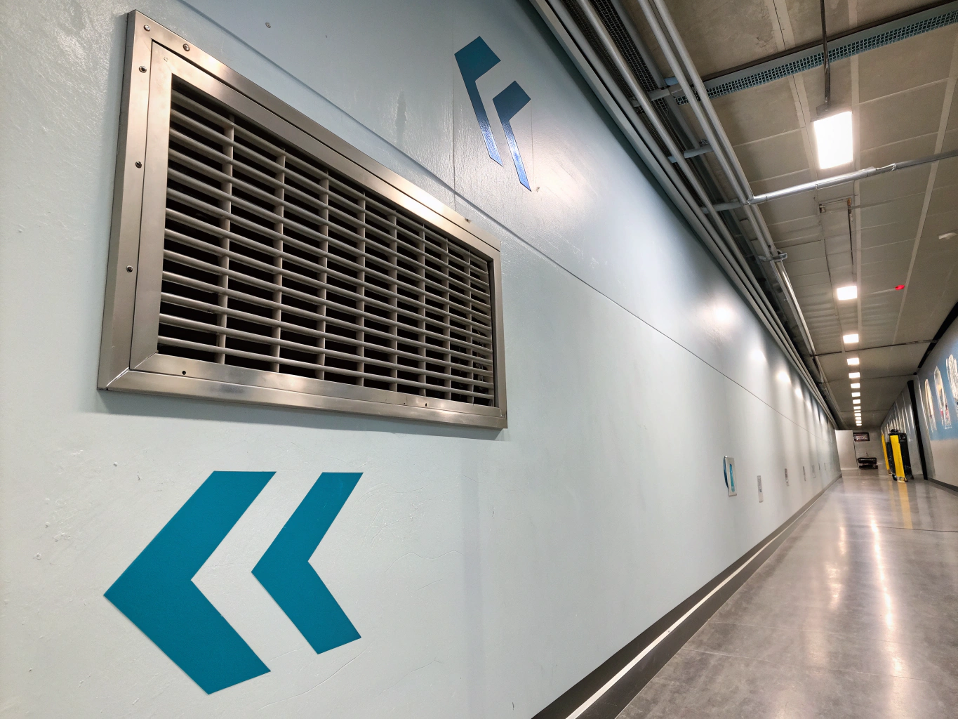 Intégration discrète d'un système de climatisation centralisé